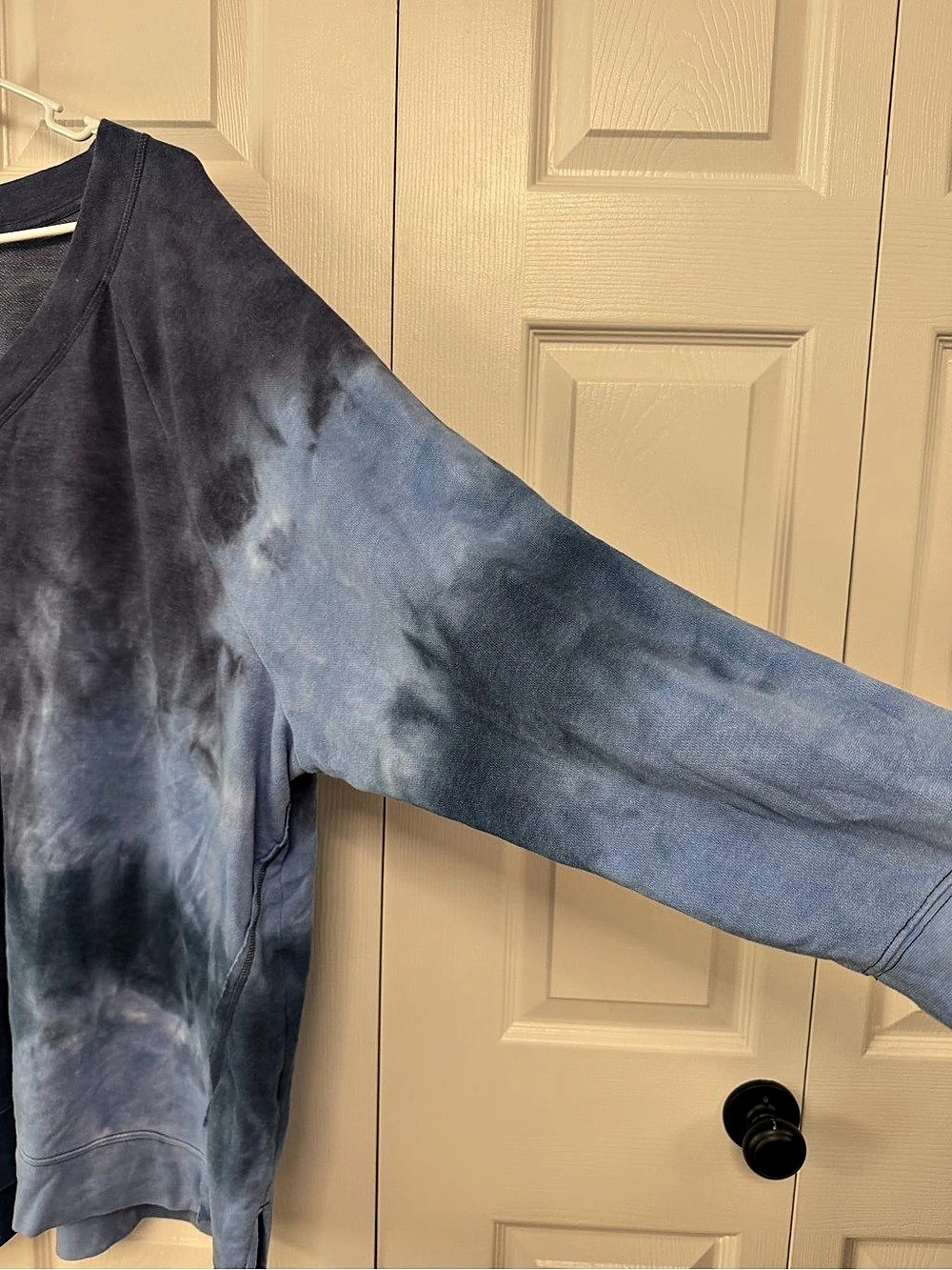 Woman’s Terra & Sky V-Neck Sweatshirt - Picture 5 of 7